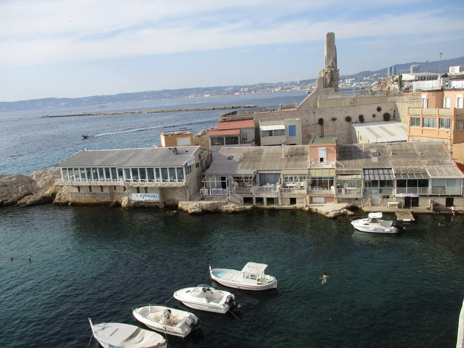 Le Vallon des Auffes et ses barques